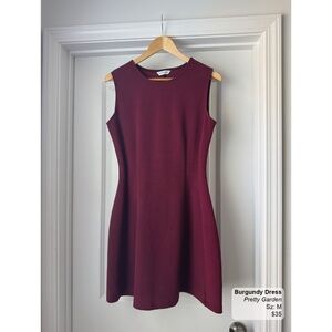 Burgundy Dress